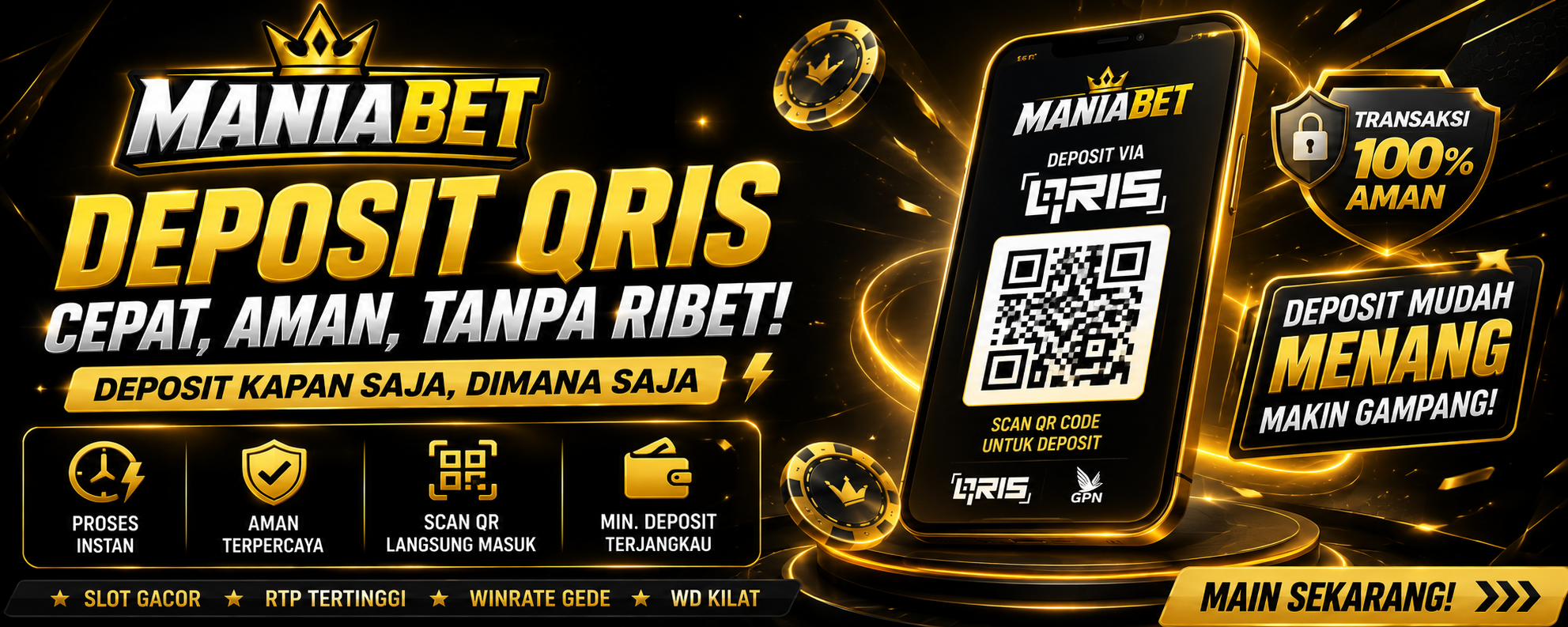 SELAMAT DATANG DI MANIABET: Situs Slot Gacor Terbaru 2026